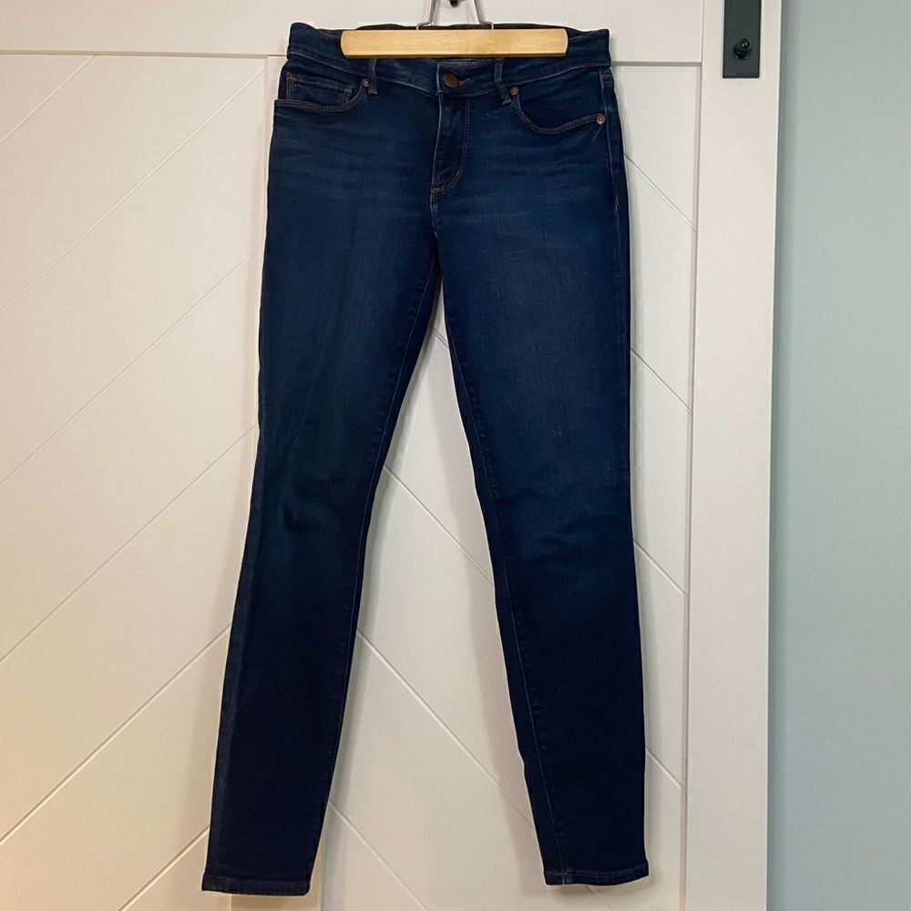 Loft skinny jeans dark wash